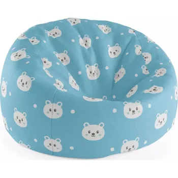 Sedací pytel Sablio Sedací vak Cocoon Medvídci - 75 x 45 x 35 cm