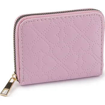 Peněženka Dámská / dívčí peněženka srdce 9x11 cm, malé, 2 růžová sv.