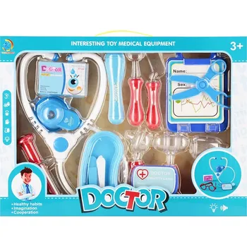 Dětská kuchyňka Dětská sada lékařského příslušenství se zvukovým stetoskopem
