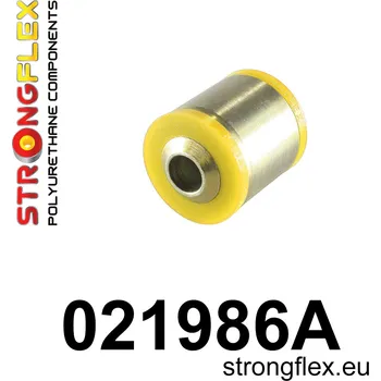 Silentblok nápravy 021986A: Strongflex Vnější silentblok zadní vzpěry varianta SPORT Yellow