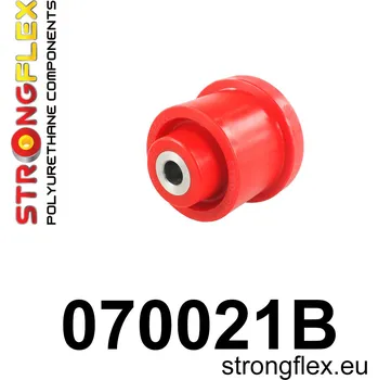 Silentblok nápravy 070021B: Strongflex Silentblok zadního nosníku Red