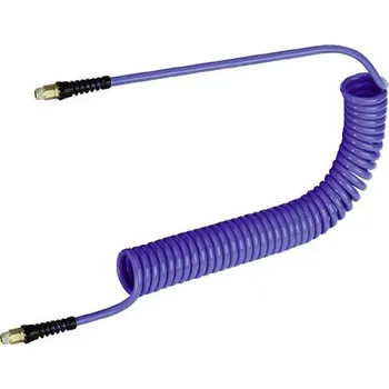 Zahradní hadice Lüdecke hadice spirálová MODY modrá 13/9 mm x 4,5 m, závity 3/8"