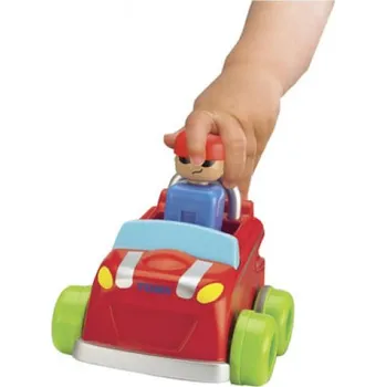 Hračka pro nejmenší TOOMIES - Autíčko závodní zmáčkni a jeď
