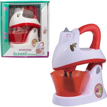 Dětská kuchyňka MOJE DOMÁCNOST - Ruční mixér s otočnou mísou