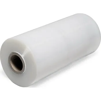 Obalový materiál Stretch folie strojní - transparent - 500 mm, 23 µm, 250 % - FS 50023 E250 Stretch fólie: Váha 15,7 kg odpovídá 1 roli fólie. Prodej vzorku, max. 1ks. Cena za 1 kg - 130,- Kč.