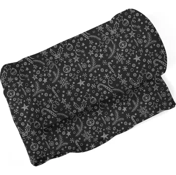 deka Sablio Deka Vánoce na černé - 150x120 cm