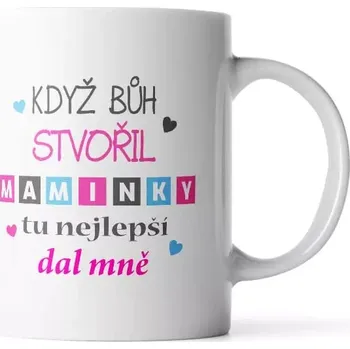 Sablio Hrnek Když Bůh stvořil maminky - 330 ml - standard