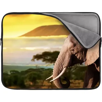 pouzdro na notebook Sablio Obal na notebook Slon z profilu - 13"