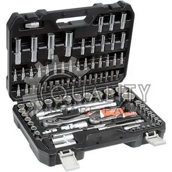 Dílna Sada nástrčných klíčů 1|2" a 1|4" s ráčnou 94ks, YT-12681