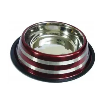 Miska pro psa RAINTECH Miska nerez LINE červená 0,2l/12cm