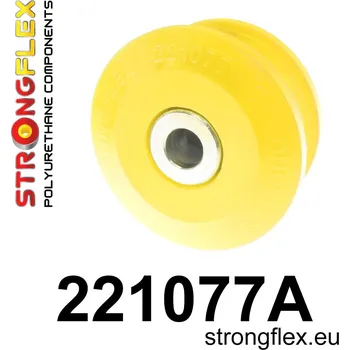 Silentblok nápravy 221077A: Strongflex Silentblok zadního ramene - zadní varianta SPORT Yellow