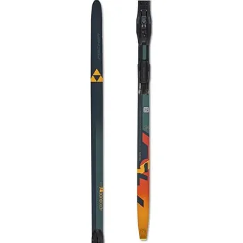 Běžecké lyžování Lyže na bruslení Fischer AEROGUIDE SKATE 75 SET + BDG CONTROL SKATE 165 Černá, Oranžová, Mix