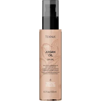 Vlasová regenerace Lakme Teknia Argan Oil Dry Oil vyživující suchý olej pro normální a suché vlasy 125 ml + Prodloužená možnost vrácení zboží do 30 dnů.