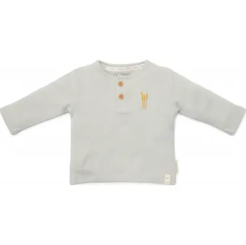 Pánské tričko Little Dutch Triko dlouhý rukáv Soft Green vel. 74