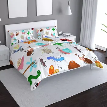 Povlečení Sablio Povlečení Hmyz - 140x200 / 90x70