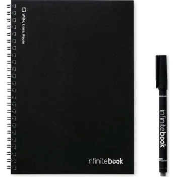 Zápisník INFINITEBOOK LINED A5. Nekonečná kniha s flexibilním obalem a 15 linko