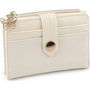 Peněženka Dámská peněženka 9x12,5 cm, barva 1 krémová světlá