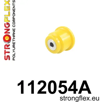 Silentblok nápravy 112054A: Strongflex Silentblok předního horního ramene varianta SPORT Yellow