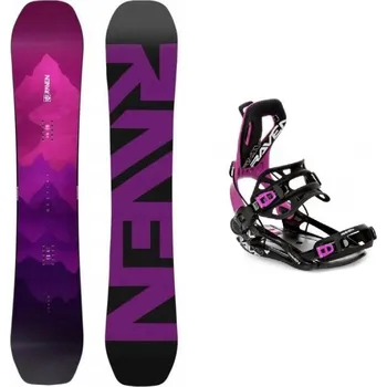 Snowboard Raven Destiny dámský snowboard + Raven FT360 black/fuchsia vázání + sleva 400,- na příslušenství 148 cm + S (EU 35-40) + DÁREK + Doprava ZDARMA
