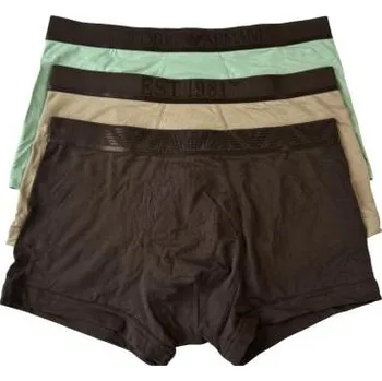 Pánské tričko Pánské boxery Emporio Armani EM000259 AF10780 ORGANIC hnědá M