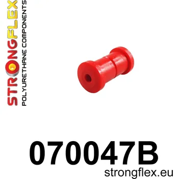 Silentblok nápravy 070047B: Shackle bushing Red