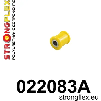 Silentblok nápravy 022083A: Rear panhard rod mount SPORT Yellow