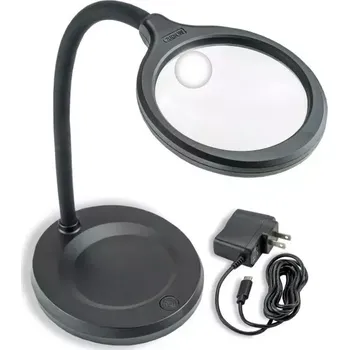Lupa Stolní lupa s osvětlením Carson DeskBrite LM-30 - 2x; 5x (109mm)