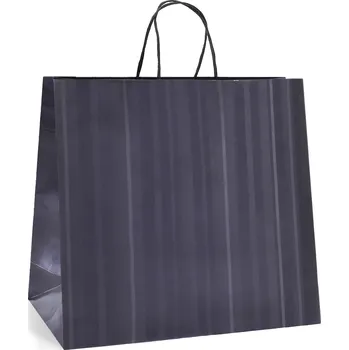 Tmavě šedá luxusní taška Palermo 41x12x35 G112