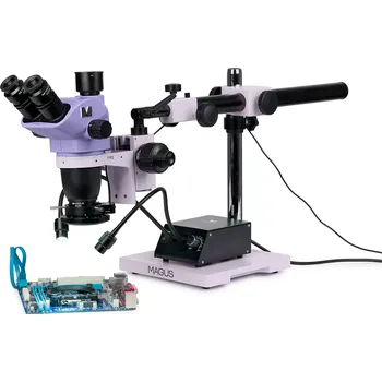 Mikroskop Stereomikroskop MAGUS Stereo 8TR pro opravy elektroniky (3,25-55x)