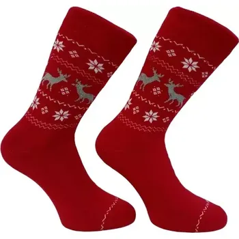 Dámské oblečení Dospelé froté ponožky Frodo - 37-38 / červená