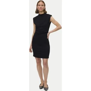 Dámské šaty Vero Moda Každodenní šaty Nelli 10335685 Černá Slim Fit M