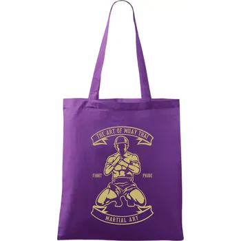 Art Of Muay Thai - Taška bavlněná - 42 x 38 cm ( Fialová )
