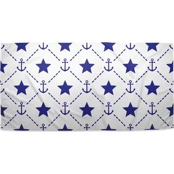 Sablio Ručník Hvězdy a kotvy - 30x50 cm