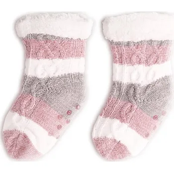 Dívčí oblečení GATE Hřejivé ponožkové bačkůrky 31-33 8110083/10