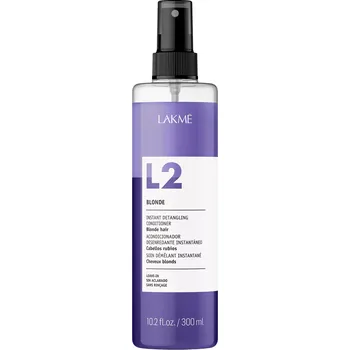 Lakme L2 Blonde dvoufázový rozčesávací kondicionér pro blond a šedivé vlasy 300 ml + Prodloužená možnost vrácení zboží do 30 dnů.