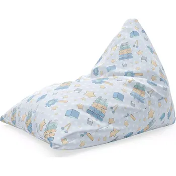 Sedací pytel Sablio Sedací vak Triangl Zvonkohra: 120 x 100 x 100 cm