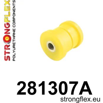 Silentblok nápravy 281307A: Rear track arm front bush SPORT Yellow