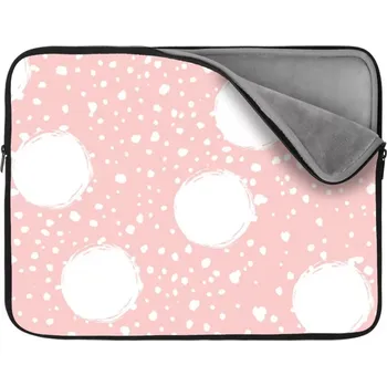 pouzdro na notebook Sablio Obal na notebook Bílé fleky - 13"