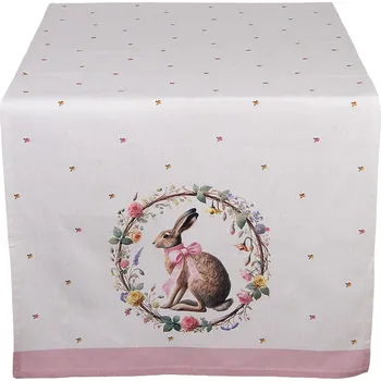 ubrus Clayre & Eef - Běhoun na stůl EASTER WHISPERS COLLECTION EWC64