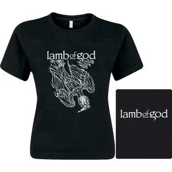 dámské triko Lamb Of God - skeleton eagle