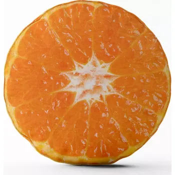 Polštář Sablio 3D polštář ve tvaru Pomeranč