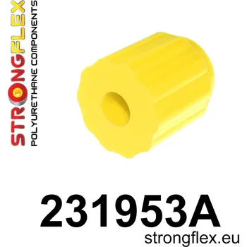 Silentblok nápravy 231953A: Strongflex Přední silentblok zadního rámu nápravy varianta SPORT Yellow