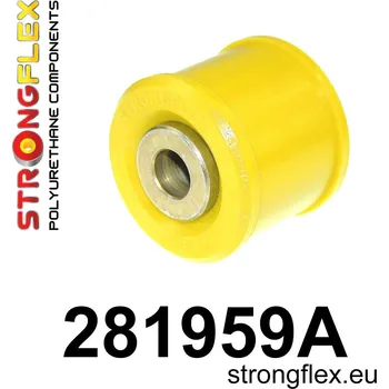 Silentblok nápravy 281959A: Strongflex Silentblok spodního uložení tlumiče 45mm varianta SPORT Yellow