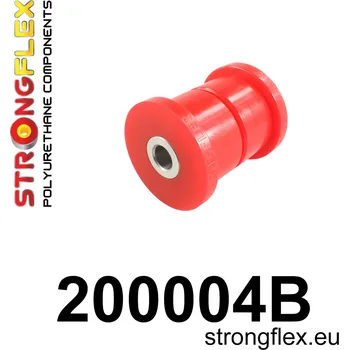 Silentblok nápravy 200004B: Rear trailing arm bush - front 46mm Red