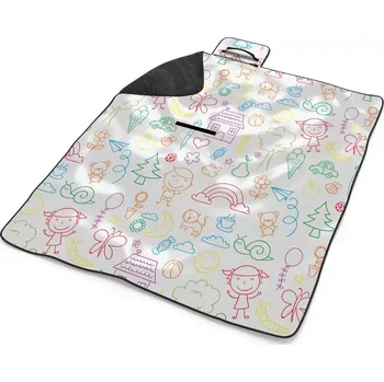 deka Sablio Plážová deka Barevná školka: 200x140 cm