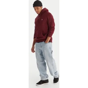 Pánská mikina Element Mikina Icon Embroidery ELYFT00198 Bordó Regular Fit L