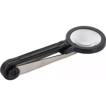 Lupa Zvětšovací lupa s pinzetou Verkgroup V-09108 - 4,5x (25mm)