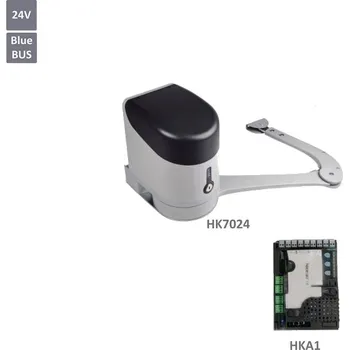 HYKE HK7024 pohon Nice, křídlo do 3,5 m - samostatný pákový (kloubový) pohon 24V s řídící elektronikou pro křídlovou bránu, šířka křídla max. 3,5 m