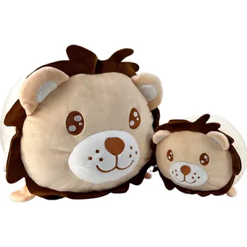 plyšák Magic Baby Lev - maminka s mláďátkem - set plyšových hraček 20 a 40 cm