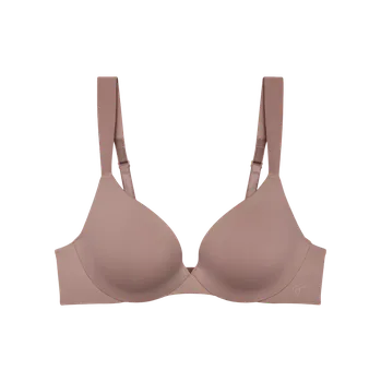 Podprsenka Dámská podprsenka Body Make-Up Illusion WP EX - BROWN - sv. hnědá 00ZE - TRIUMPH BROWN 70C